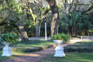 Eden Garden State park is located north of Highway 98 in south Walton County. Is borders the south side of the ICW near Choctawhatchee Bay. It is a beautiful place. 