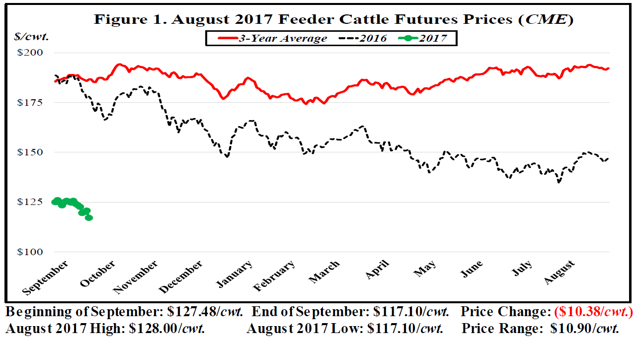 Cattle Prices Chart