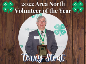 Image of Terry Stout Area North Volunteer of the Year