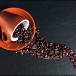 Coffee cup.beans
