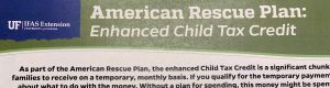 American Rescue Plan: Enhanced Child Tax Credit