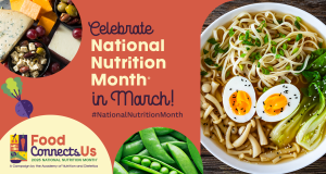 National Nutrition Month promo