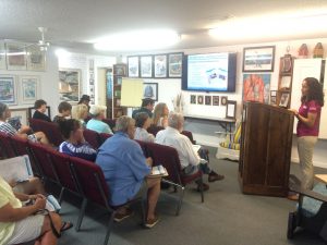 Dr. Monica Wilson, University of Florida Sea Grant, shares an update on the research that has occurred in the past five years since the Deepwater Horizon oil spill. Presented in the Rodeo Room at the Destin History and Fishing Museum.