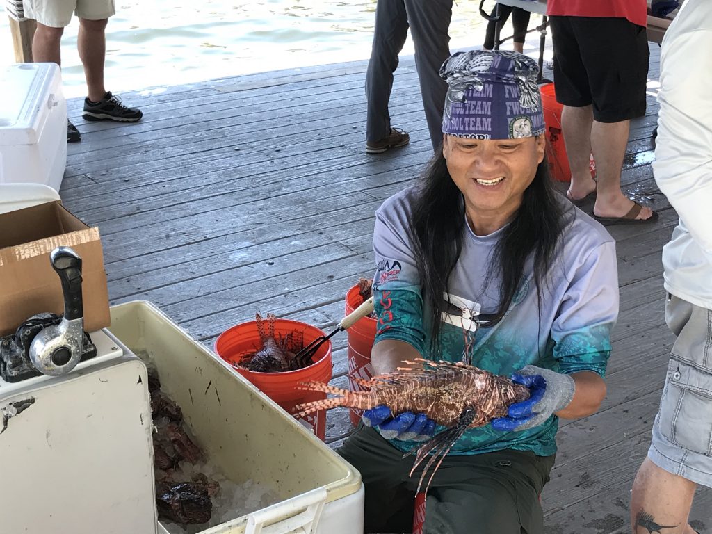 UF develops new Gittings lionfish trap to catch more invasive species