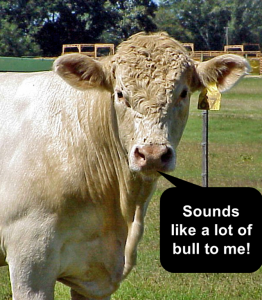talking bull graphic