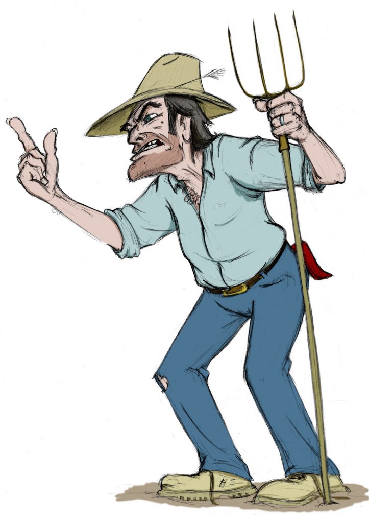 Angry Farmer