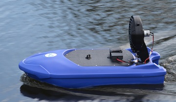 Friday Feature: Remote Control Boat for Pond Herbicide Application