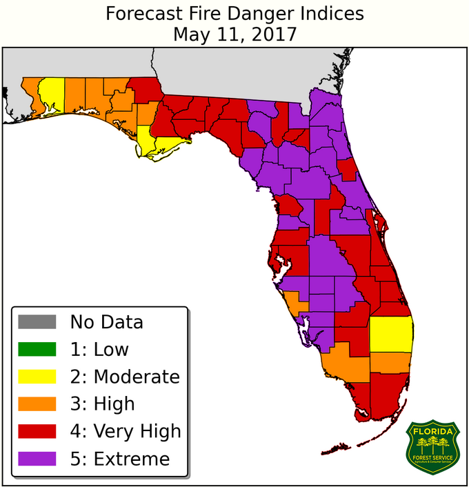 Active Wildfire Season in 2017