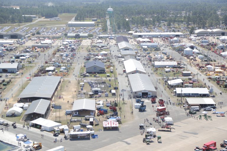 Sunbelt Ag Expo aerial photo Panhandle Agriculture