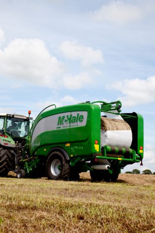 Friday Feature:  Baler-Wrapper Combo for Baleage