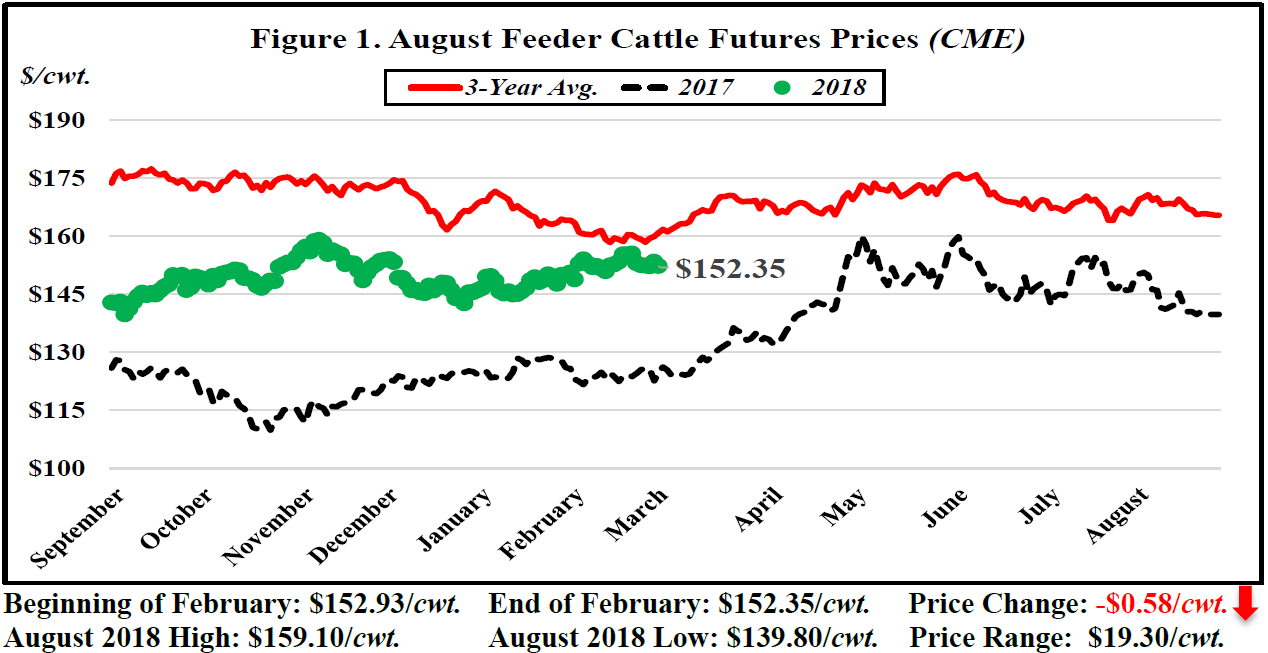 February Florida Cattle Market Price Watch