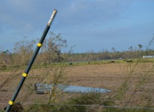 Hurricane Michael fencing damage