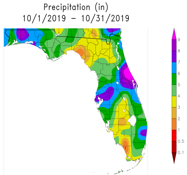 October 2019 Weather Summary and 2020 Outlook