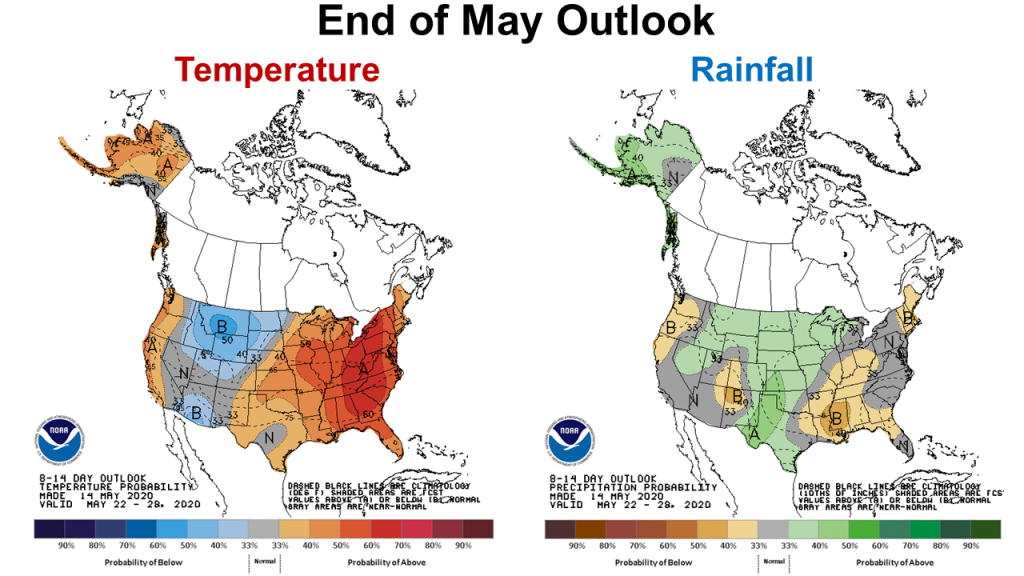 April 2020 Weather Summary and May Outlook | Panhandle Agriculture