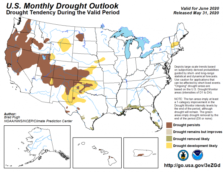 June 2020 Drought Outlook