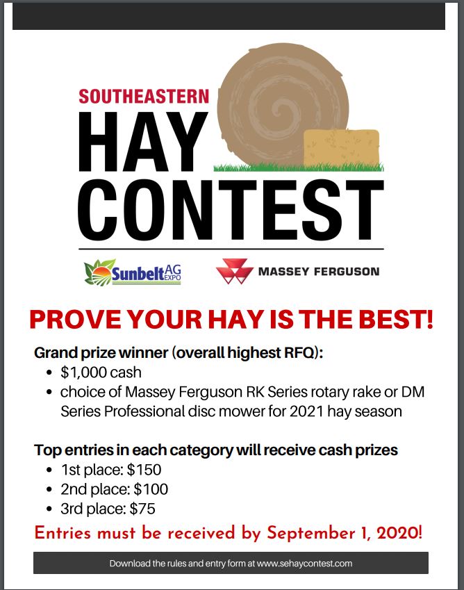 hay contest flyer