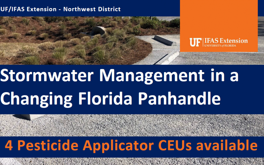 Stormwater Management Webinars: Pesticide Applicator CEUs Available – May 12 & 19