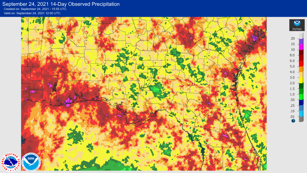 9/24/21 Peanut Update & aGDD Tracker | Panhandle Agriculture