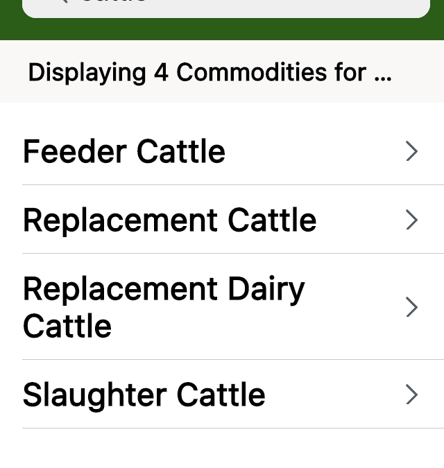 USDA Introduces Market News Mobile App Providing Instant Access to Market Information