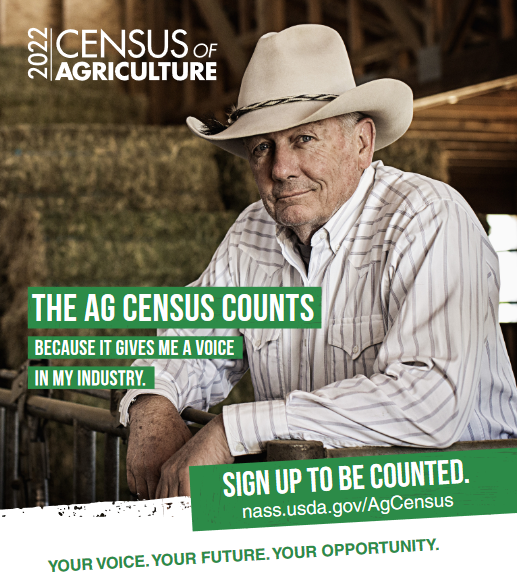 Register to Be Counted in the 2022 Census of Agriculture – Deadline June 30