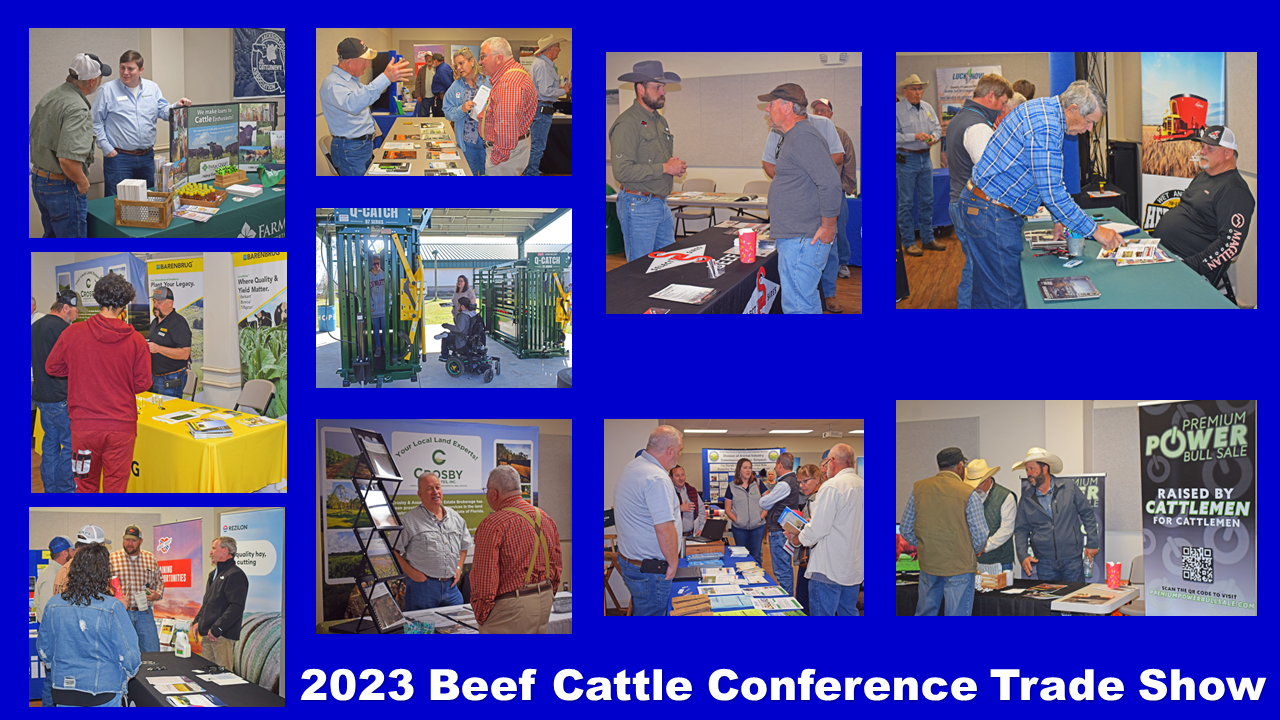 2023 Beef Cattle Conference Trade Show Collage