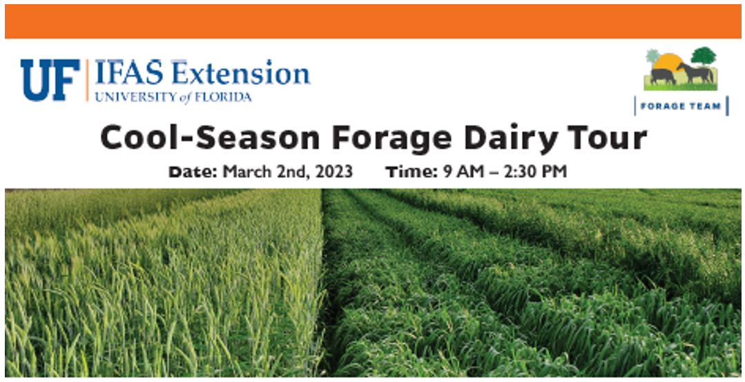 Suwannee Valley Cool-Season Forage Dairy Tour – March 2
