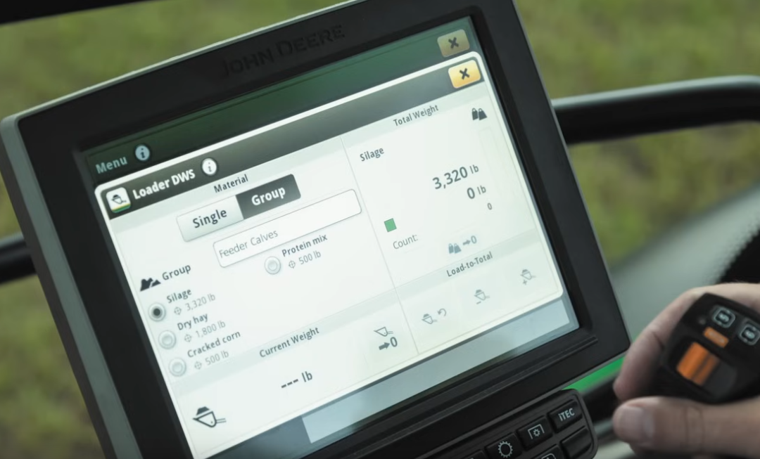 Friday Feature:  John Deere Loader Dynamic Weighing System