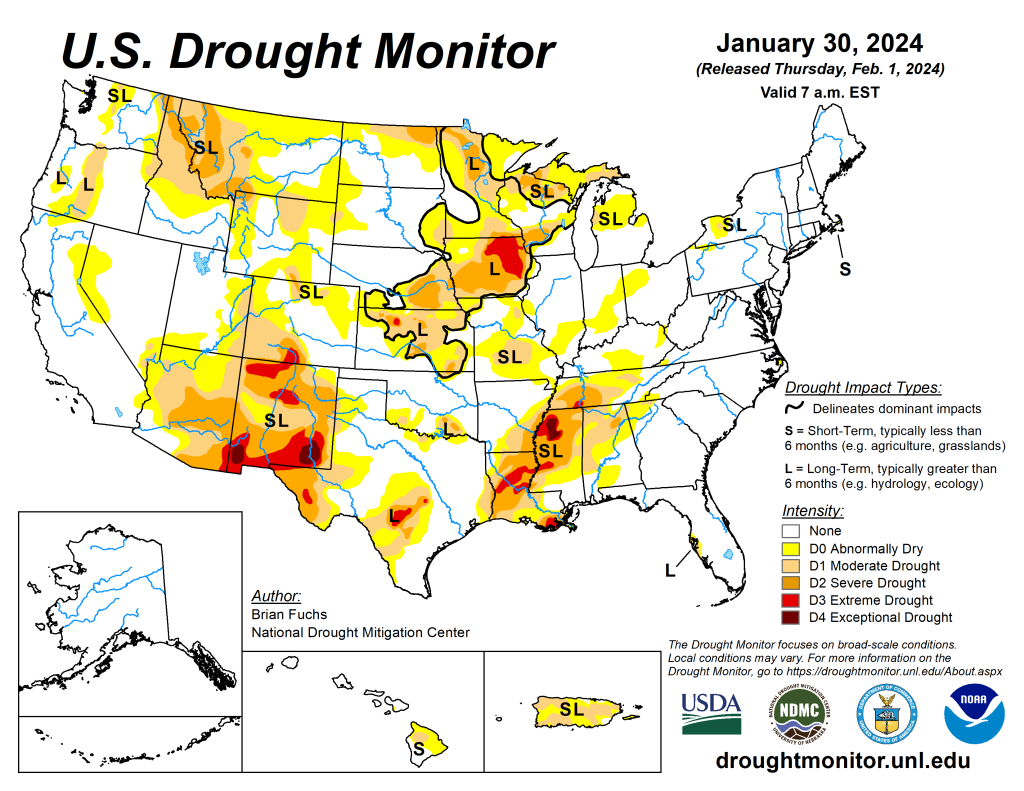 January 2024 US Cattle Inventory Down 2% | Panhandle Agriculture