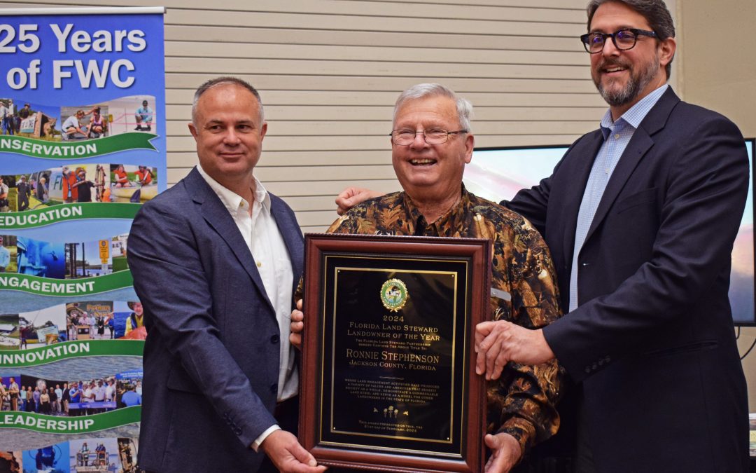 Ronnie Stephenson Recognized as the 2024 Florida Land Steward Landowner of the Year – Farm Tour Offered on May 2