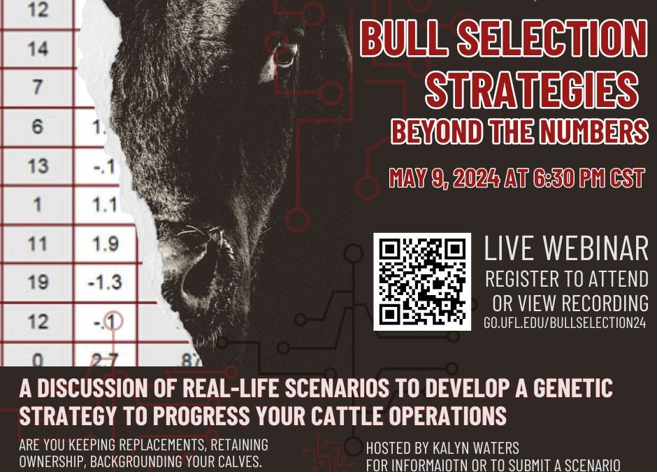 Bull Selection Strategies Webinar – May 9