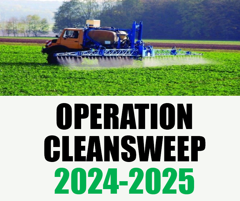 Operation Clean Sweep 2024-25 for Pesticide Disposal