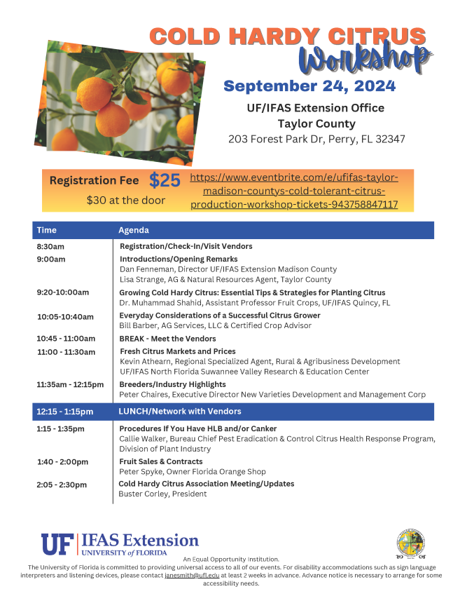 Citrus Workshop FLYER