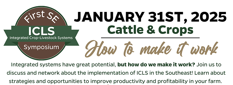 Cattle and Crops in the South – How Integrated Crop-Livestock Systems can help Reshape Florida’s Agriculture – January 31