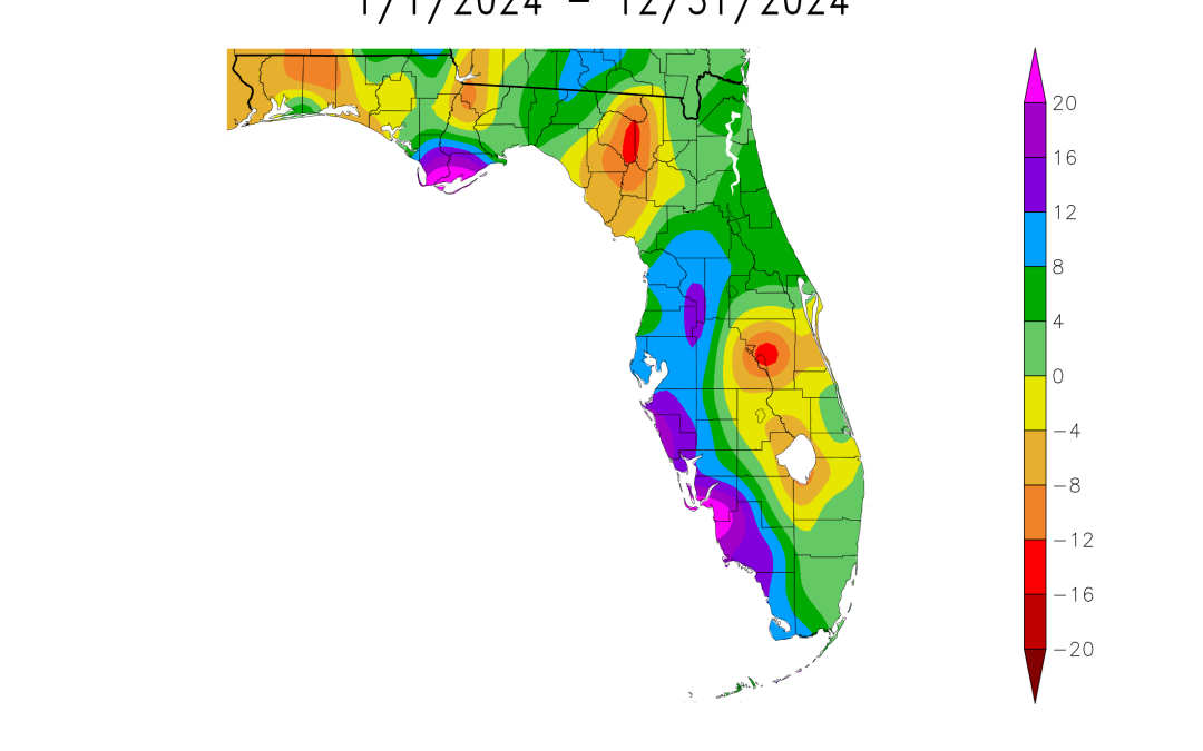 2024 Annual Weather Summary and 1st Quarter 2025 Outlook