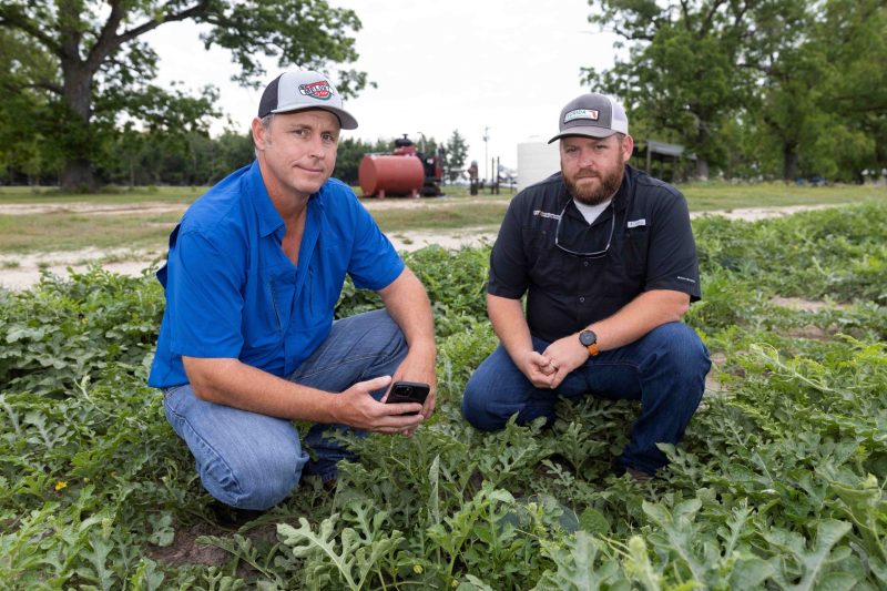 Garrett Beach & Tyler Pittman in Watermelon Field