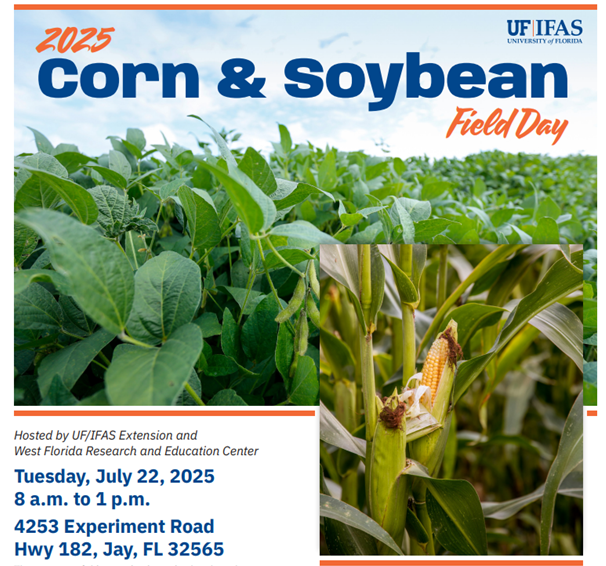 2025 West Florida Corn & Soybean Field Day – July 22